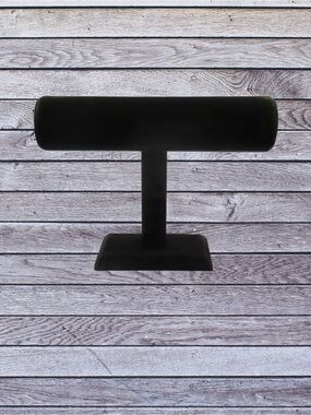 🫍 Two Black Velvet Bracelet Display Stand